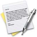 Icon for Apple's TextEdit